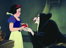 snow white and apple