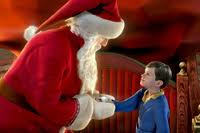 'Boy' and Santa in Polar Express